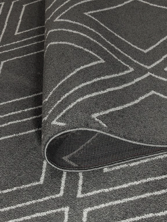 Ковер Ambiance 81223 Anthracite-Silver