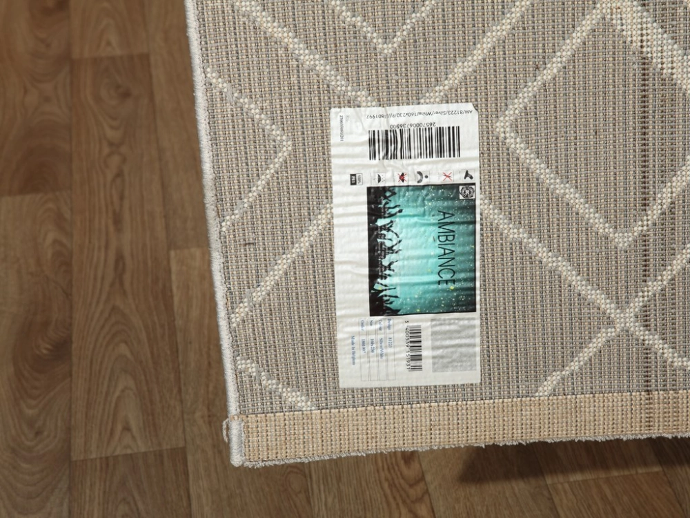 Ковер Ambiance 81223 Silver-White