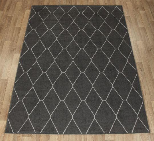 Ковер Ambiance 81228 Anthracite-Silver