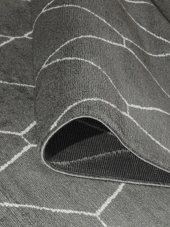 Ковер Ambiance 81228 Anthracite-Silver