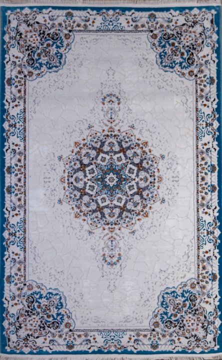 Ковер Голубой Amira 4922A D.Blue-D.Blue