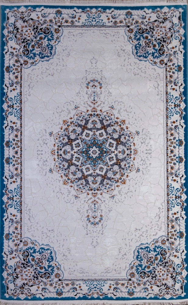 Ковер Голубой Amira 4922A D.Blue-D.Blue