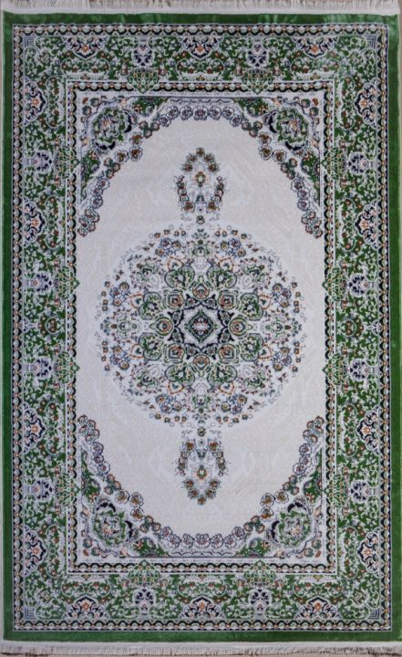 Ковер Amira 4923A D.Blue-L.Grey (зелёный)
