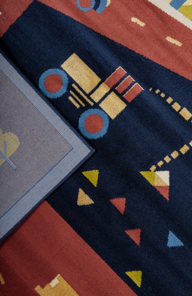 Ковер Standard Budi navy blue
