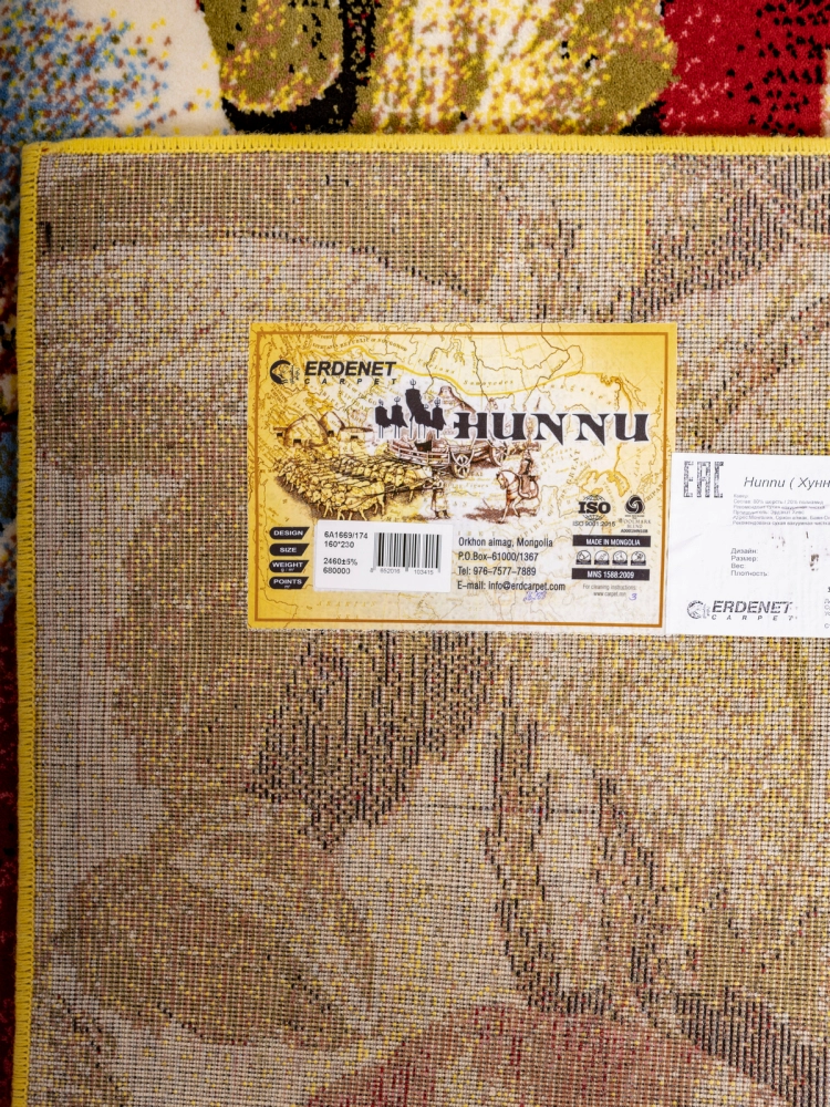 Ковер Hunnu 6A1669 174