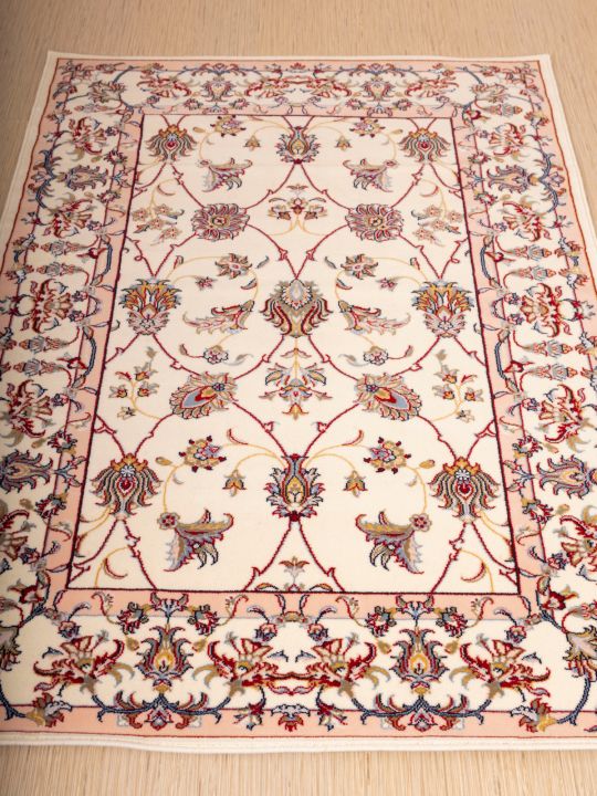 Ковер Белый Hunnu Wool+Viscose 6C1562 001